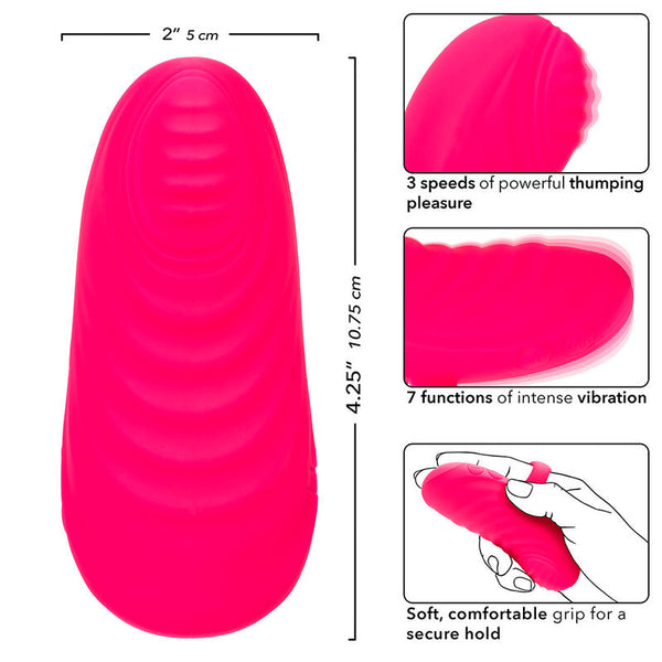 Calexotics envy masajeador de bola rodante 7 vibraciones rosa