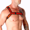 Macho arnés romano pride