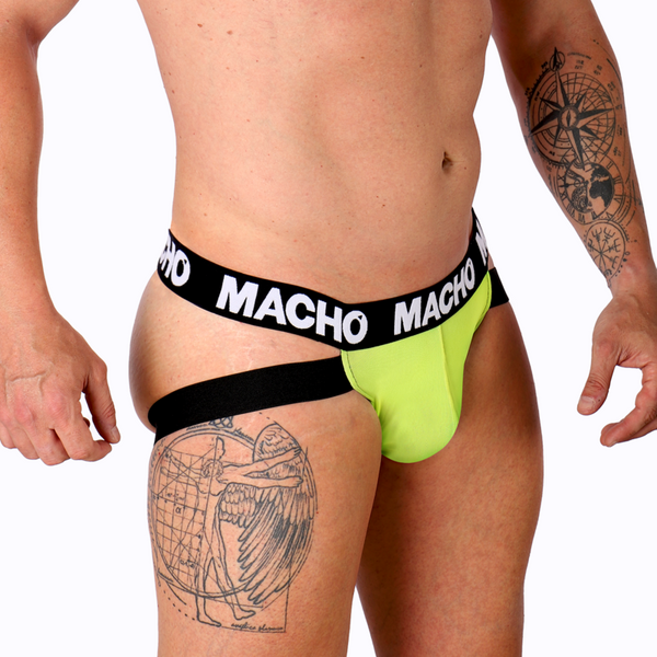 Macho mx28fr jock rosa neon