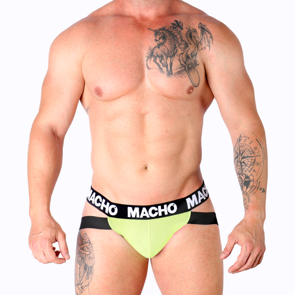 Macho mx28fr jock rosa neon