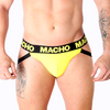 Macho mx25a jock amarillo lycra