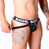 Macho mx25nc jock cuero negro xl