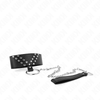 Kink collar con correa 65 cm con remache en v ajustable 36 43 cm x 5 cm