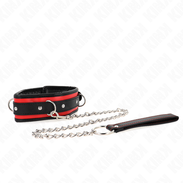 Kink collar con correa 65 cm pesado modelo 2 ajustable 36.5 50 cm