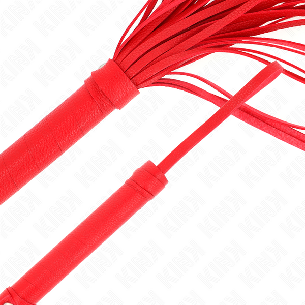 Kink látigo pvc blando rojo 70 cm