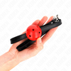 Kink mordaza de bola 4.5 cm transpirable simplicity rojo 62 x 1.5 cm