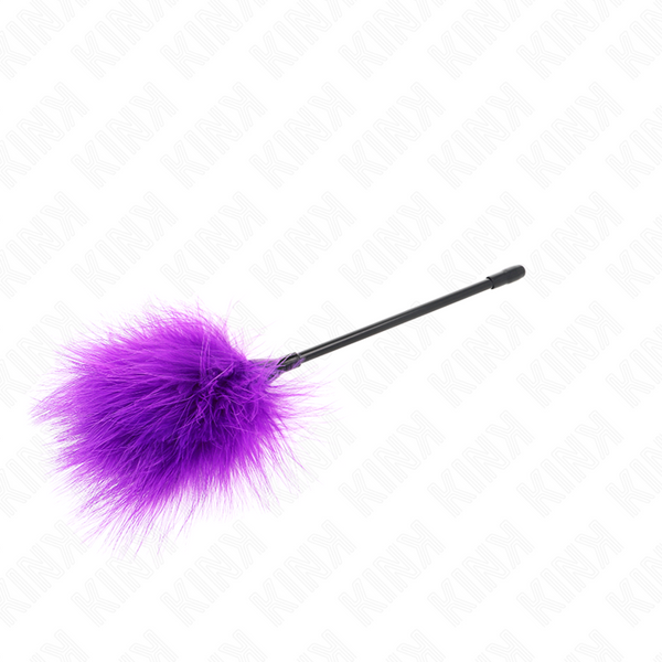 Kink plumas para cosquillas morado usado para el kit bondage 27 cm