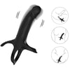 Dildo con anillo y vibrador