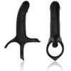 Dildo con anillo y vibrador