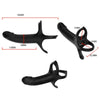 Dildo con anillo y vibrador