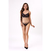 Livco nerina 20240 sujetador con tanga negro