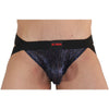 Burn 006 jock brillante azul negro