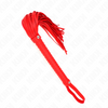 Kink látigo con mango texturizado rojo 48.5 cm