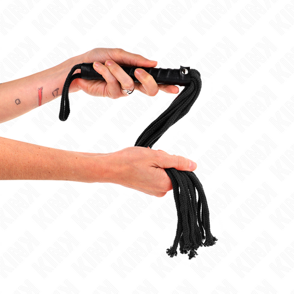 Kink látigo de cuerda negro 56 cm