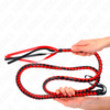 Kink látigo de serpiente largo rojo 210 cm