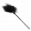 Kink plumas para cosquillas con mango de diamantes de imitación 27 cm