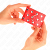Kink muñequeras con cierre a presión lleno de tachuelas ajustable rojo 19 24 cm x 5.5 cm
