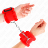 Kink muñequeras forrada rojo ajustable 17 31 cm x 7 cm