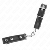 Kink muñequeras mini negro con tachuelas ajustable 16 22 cm x 2 cm