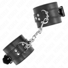 Kink muñequeras negro con correa negro ajustable 17 28 cm x 6 cm