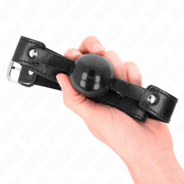 Kink mordaza de bola 4 cm suave de tpe modelo 2 65 x 2.5 cm