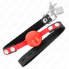 Kink mordaza de bola 4 cm suave de tpe modelo 4 60 x 2 cm ajustable 37 52 cm