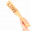 Kink pala de bambú palabra love 32 x 5.5 cm