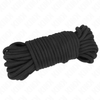 Kink cuerda de algodón 20 metros negro