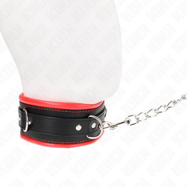 Kink collar con correa 65 cm pesado modelo 3 ajustable 36.5 50 cm