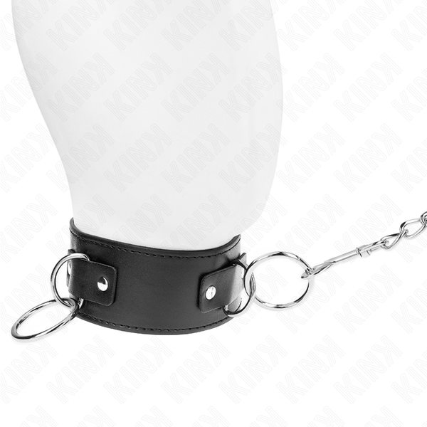 Kink collar con correa 65 cm 3 anillos modelo 2 ajustable 36 43 cm x 5 cm