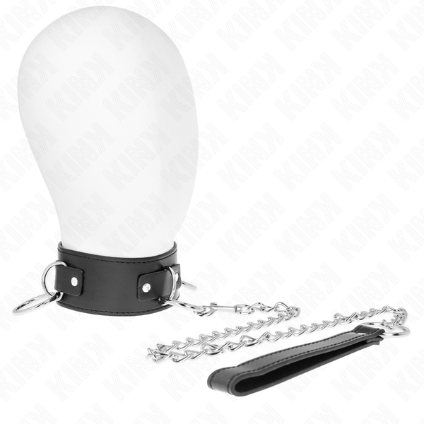 Kink collar con correa 65 cm 3 anillos modelo 2 ajustable 36 43 cm x 5 cm