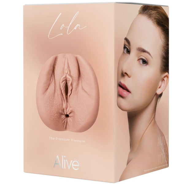 Alive lola masturbador doble masculino vagina y ano super realístico natural