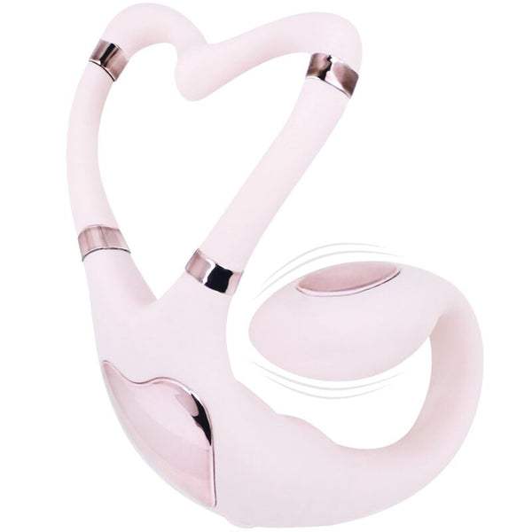 Venus doble estimulador clítoris y Punto G rosa