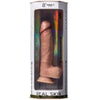Silexd modelo 2 real skin pene super realístico termo reactivo 21 cm premium silexpan mulato