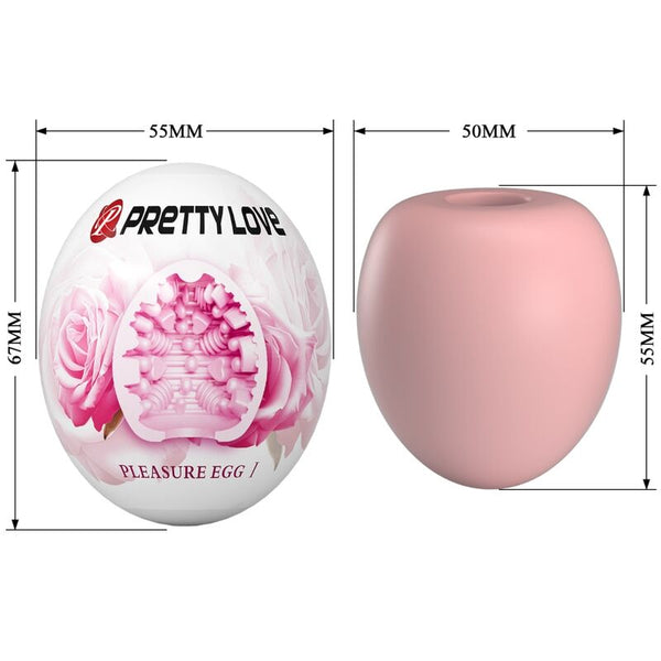 Pretty masturbador masculino huevo rosa