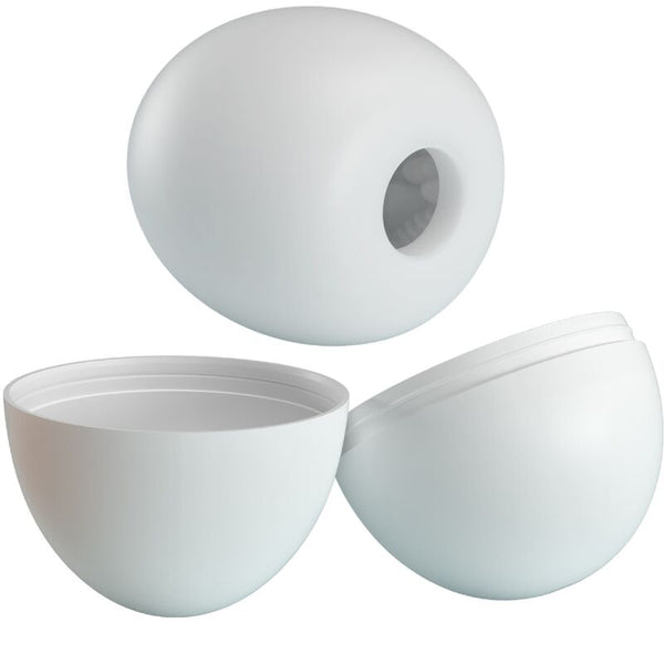Pretty masturbador masculino huevo blanco