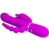 Cammy triple vibrador multifunción 4 en 1 rosa