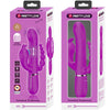 Cammy triple vibrador multifunción 4 en 1 rosa