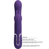 Cammy triple vibrador multifunción 4 en 1 morado