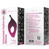 Bcharmed rhythm infinite deluxe anillo para pene 15 vibraciones negro