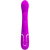 Shania triple vibrador rabbit multifunción rosa