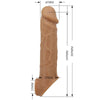 Pretty funda de pene de piel realística natural