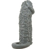 Pretty funda realística alargadora y retardante para pene modelo 2 gris