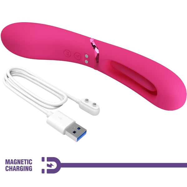 Lexie vibrador Punto G 7 vibraciones rosa