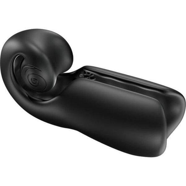 Snail evo for him masturbador masculino slide nroll negro
