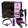 Secretplay bdsm set 8pcs lila negro
