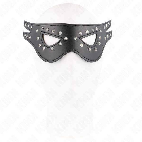 Kink máscara de polipiel sexy modelo 2 27 x 13 cm