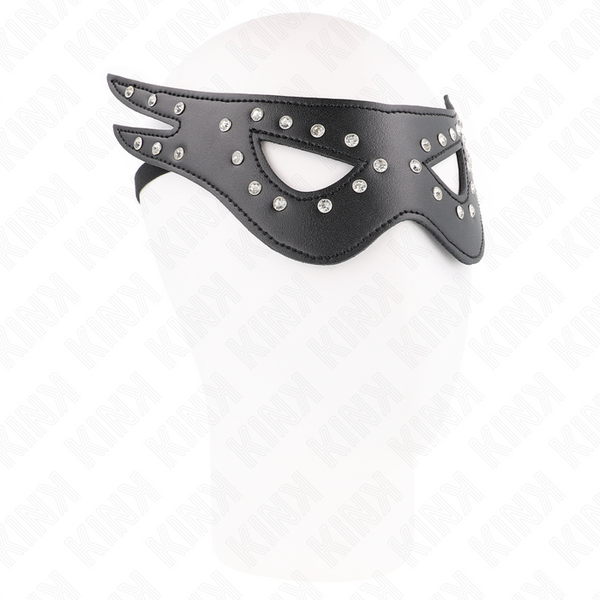 Kink máscara de polipiel sexy modelo 2 27 x 13 cm
