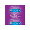 Pasante ribs y dots preservativos intensity 144 unidades