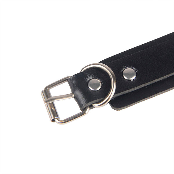 Subblime 953690 esposas con cinturón bondage negro talla única